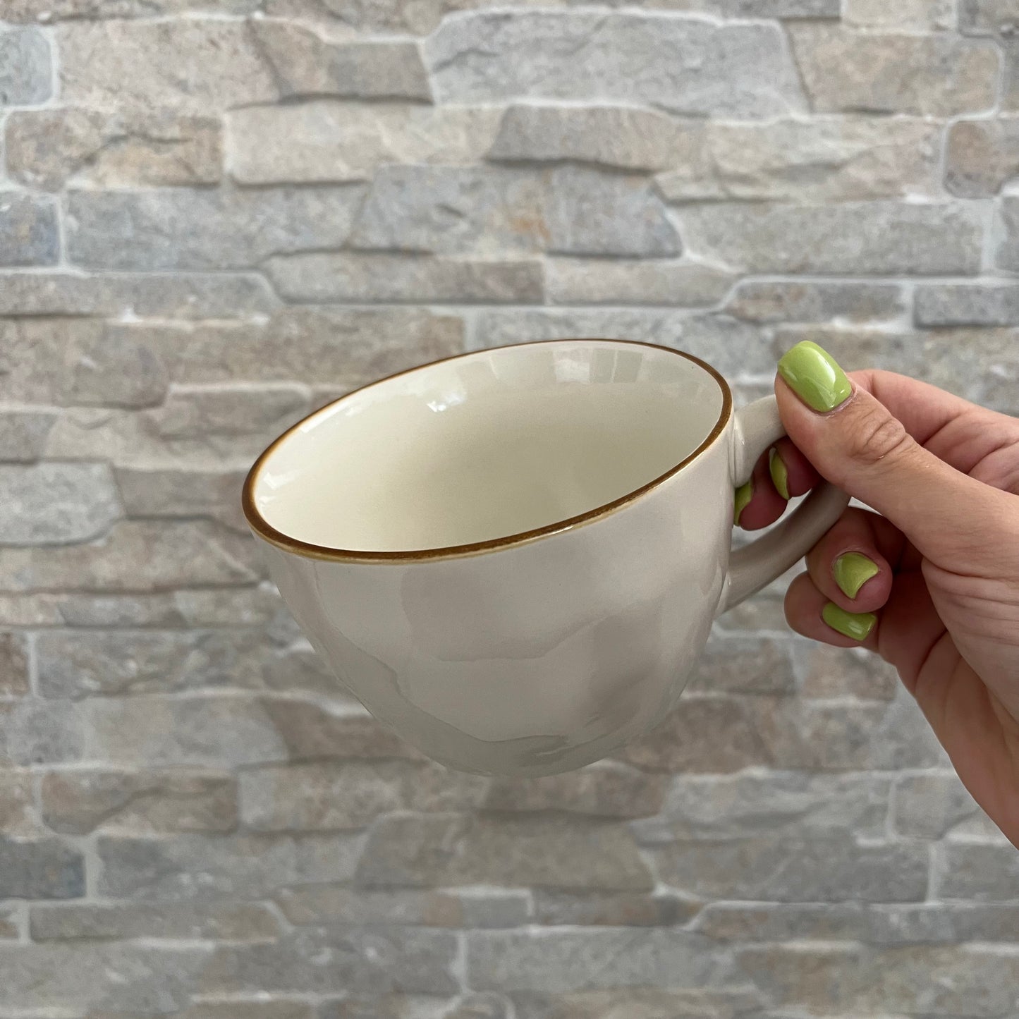 Tazza colazione Avorio