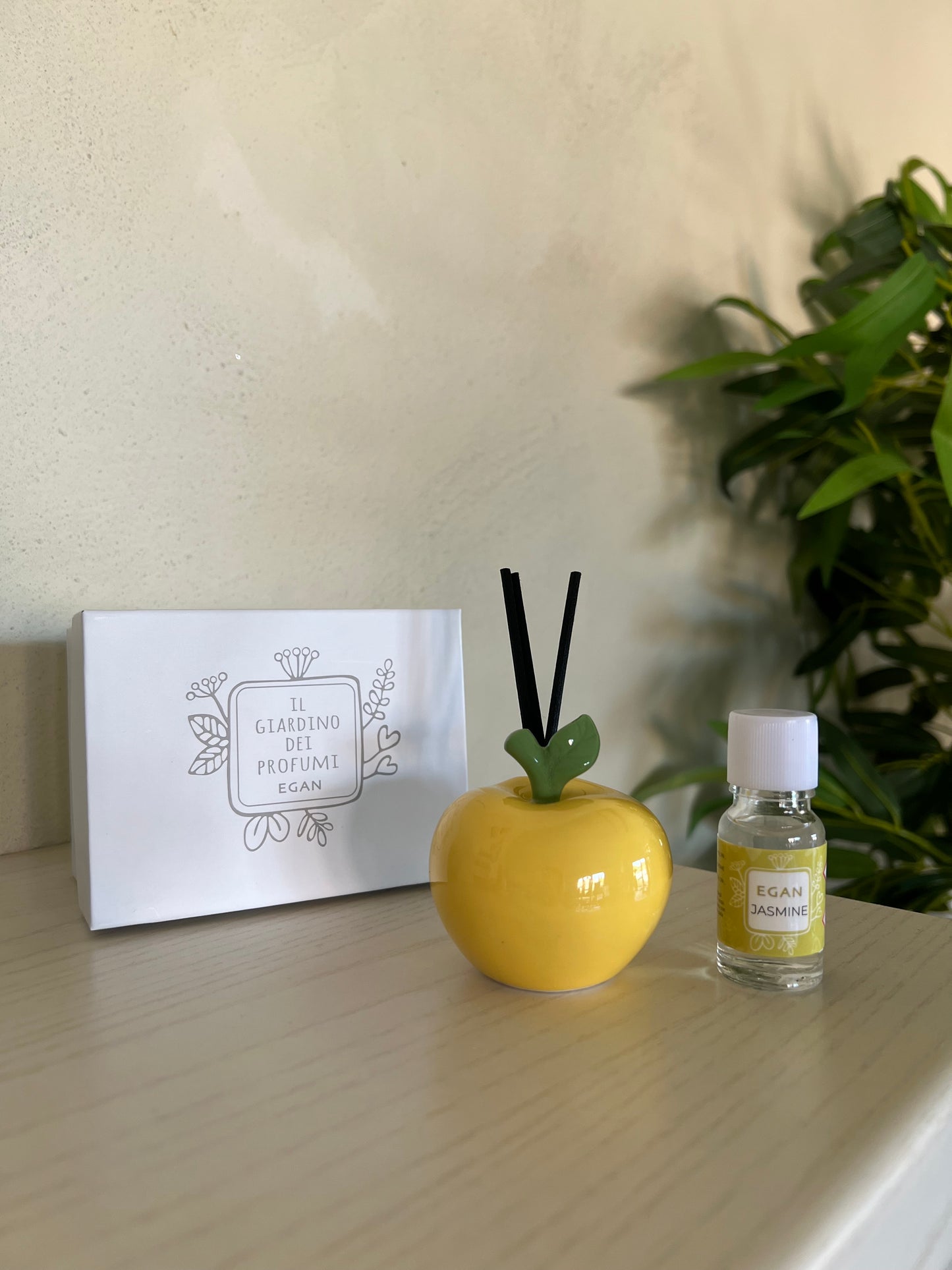 Profumatore Giardino Dei Profumi Mela Giallo 6x6