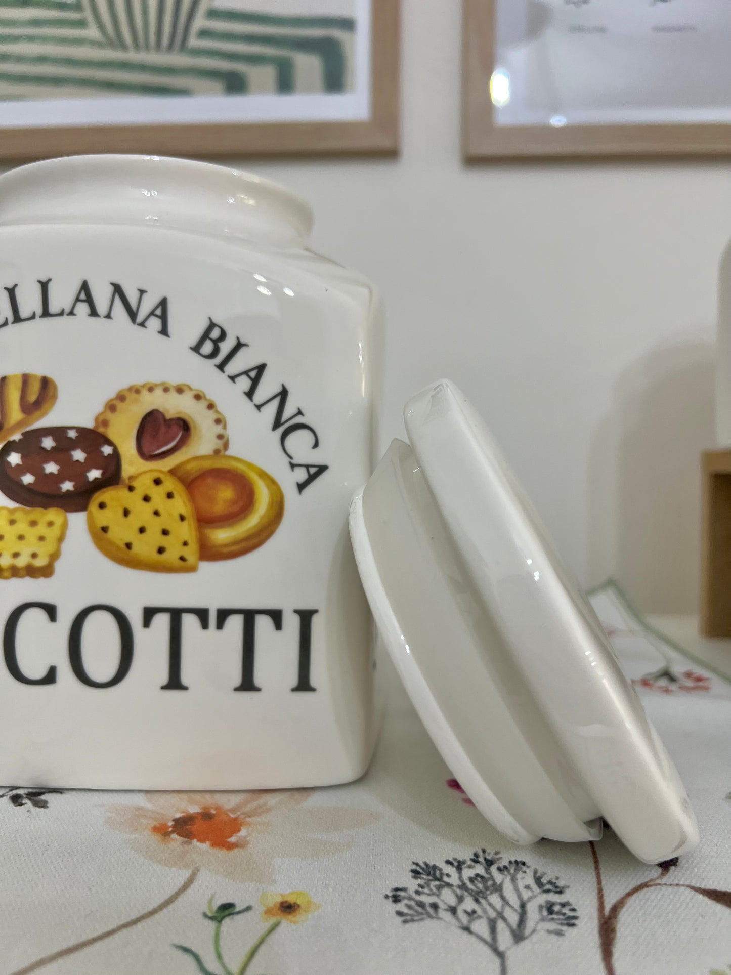 Biscottiera Porcellana