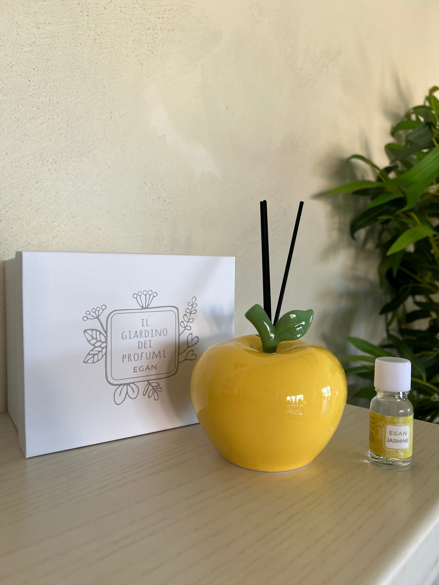 Profumatore Giardino Dei Profumi Mela Giallo 10×10