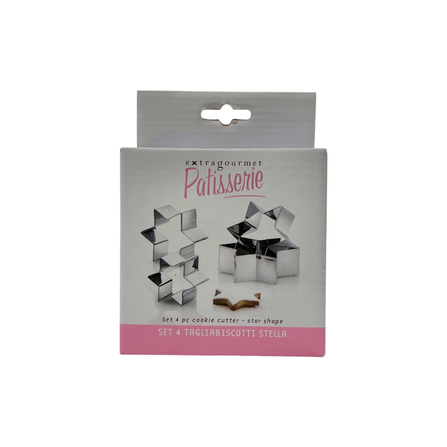 Set 4 tagliabiscotti stella