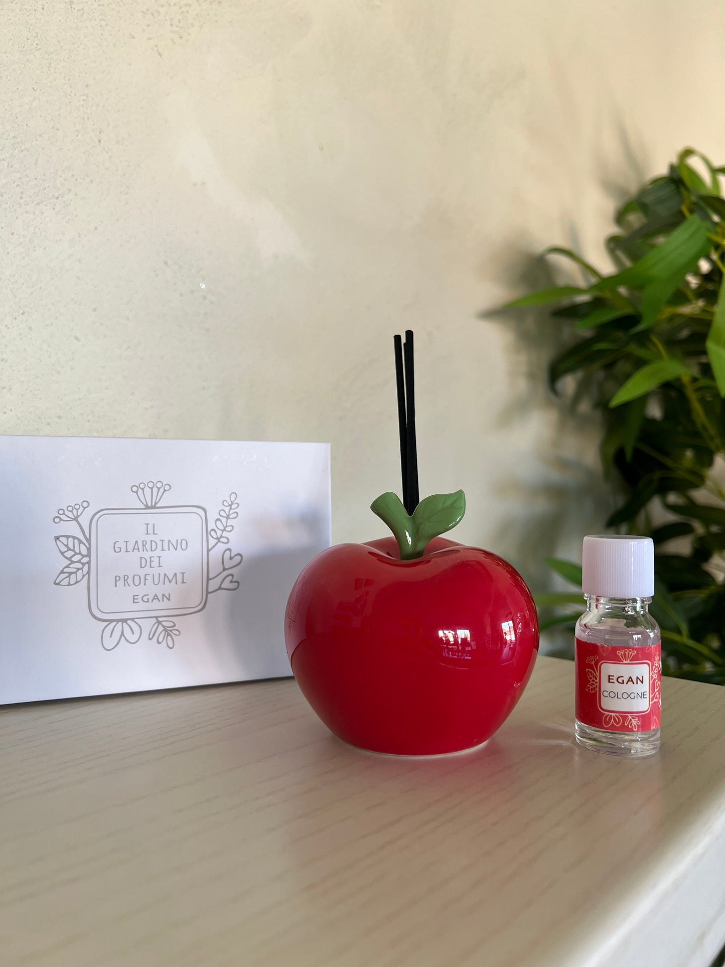 Profumatore Giardino Dei Profumi Mela Rosso 8x8