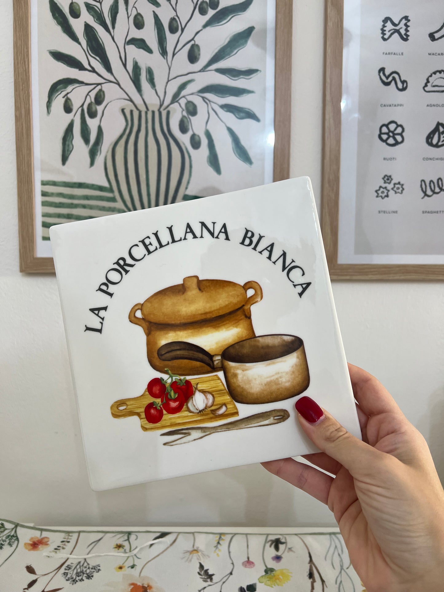 Sottopentola Decorato Quadrato