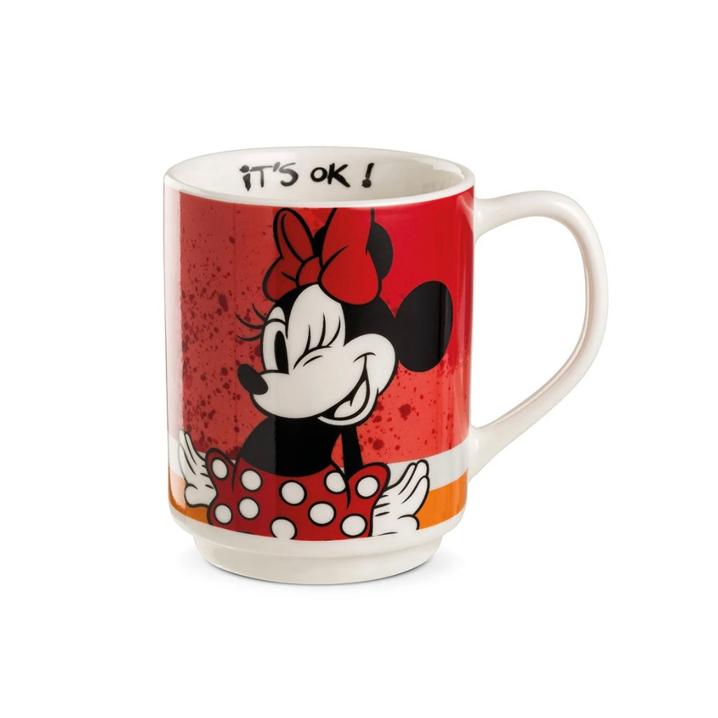 Mug Impilabile Minnie Mouse I Am Rosso Ml.350
