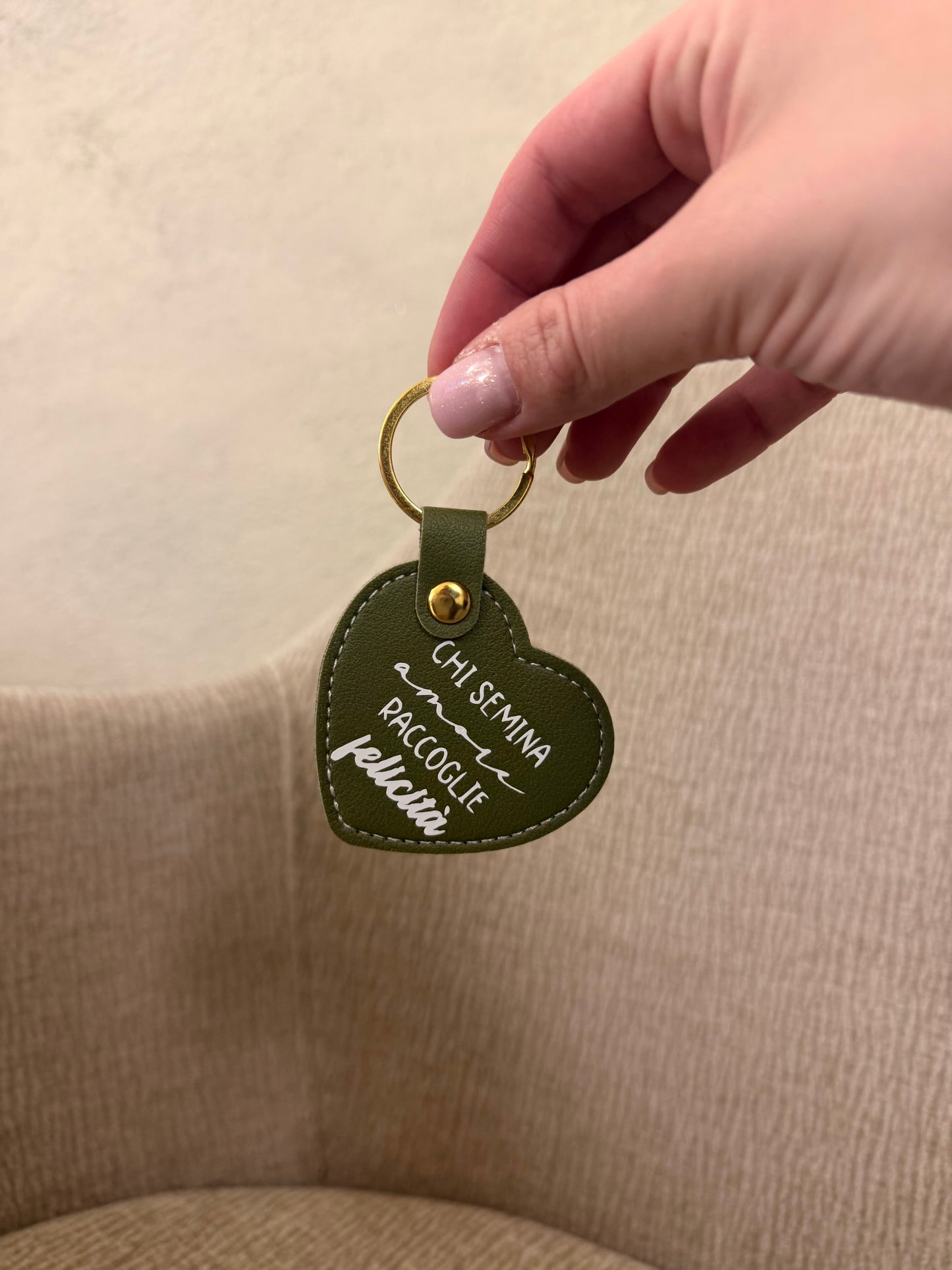 Portachiavi “Chi semina Amore”