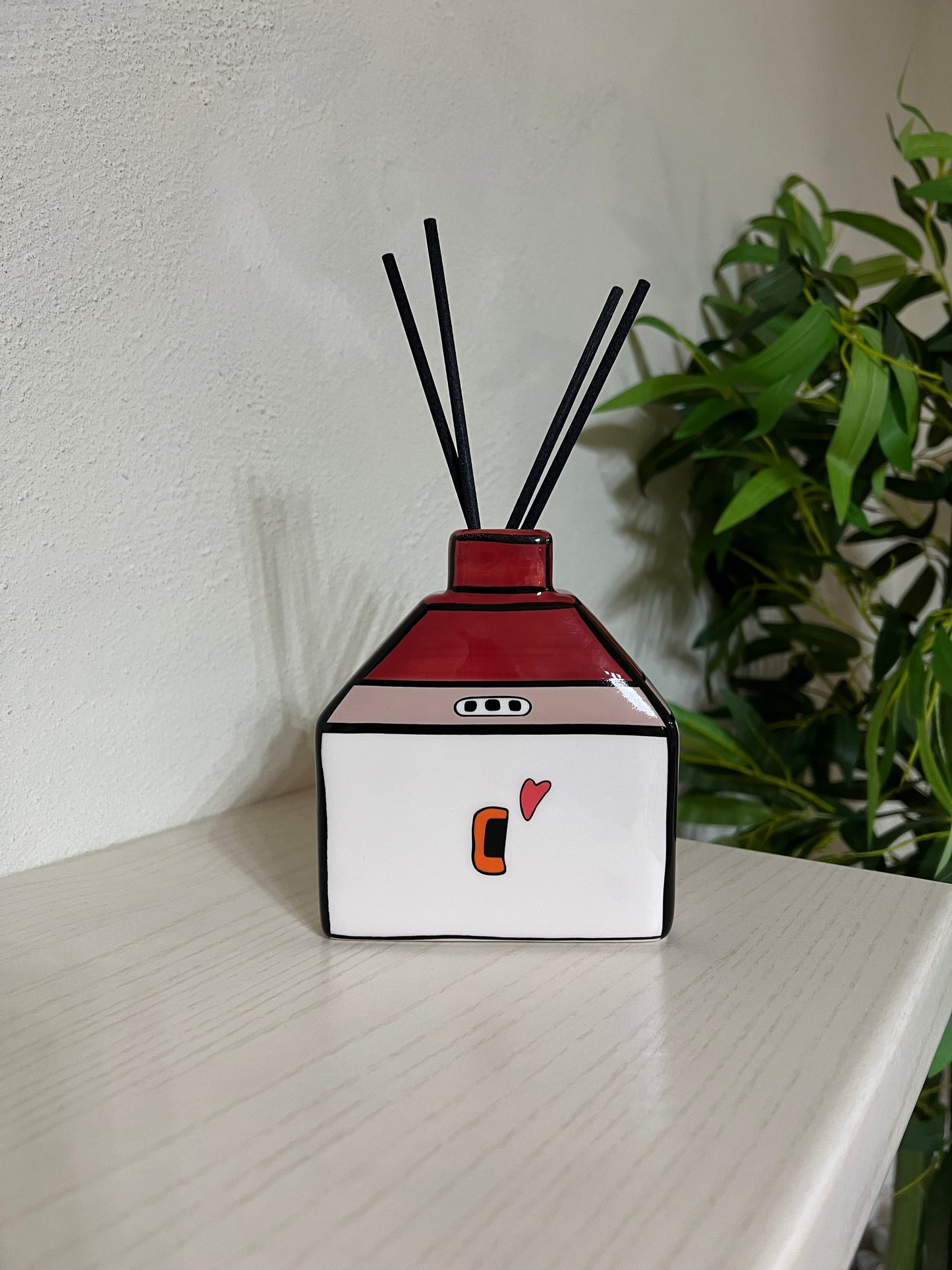 Profumatore Le Casette Rosso 11X13