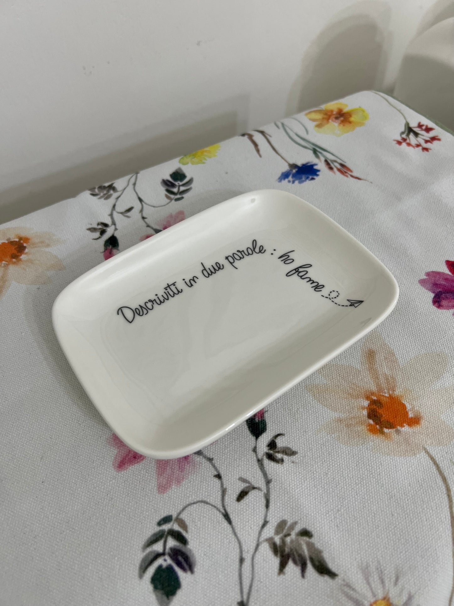 Piatto Rettangolare Ho Fame “Gli Onesti”