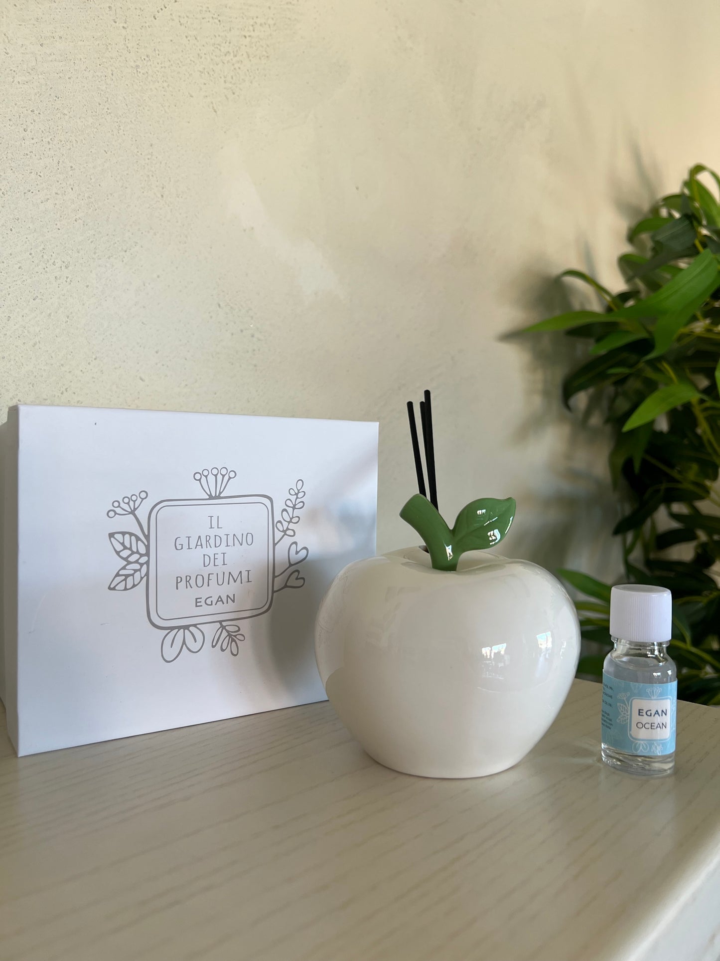 Profumatore Giardino Dei Profumi Mela Bianco 10×10