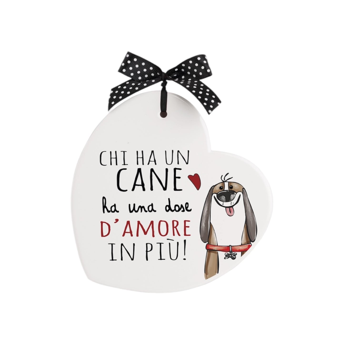 Formella “Cane” cuore