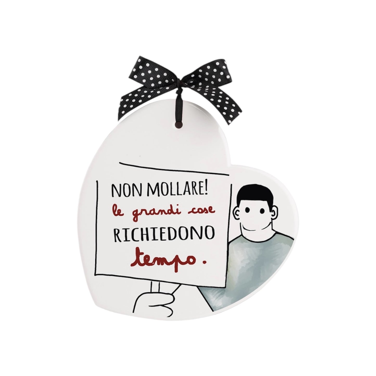 Formella “Mollare” cuore