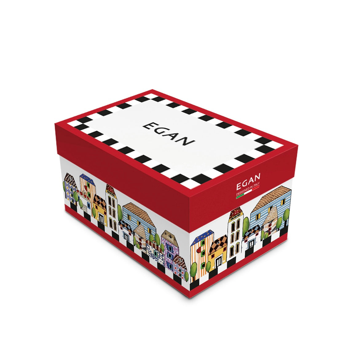 Tazza Colazione Paese Mio Rosso ml. 460