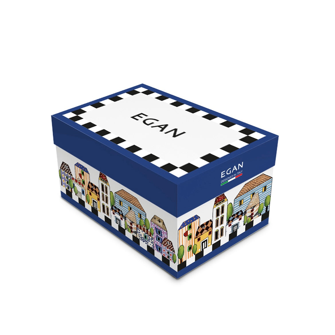 Tazza Colazione Paese Mio Blu ml. 460