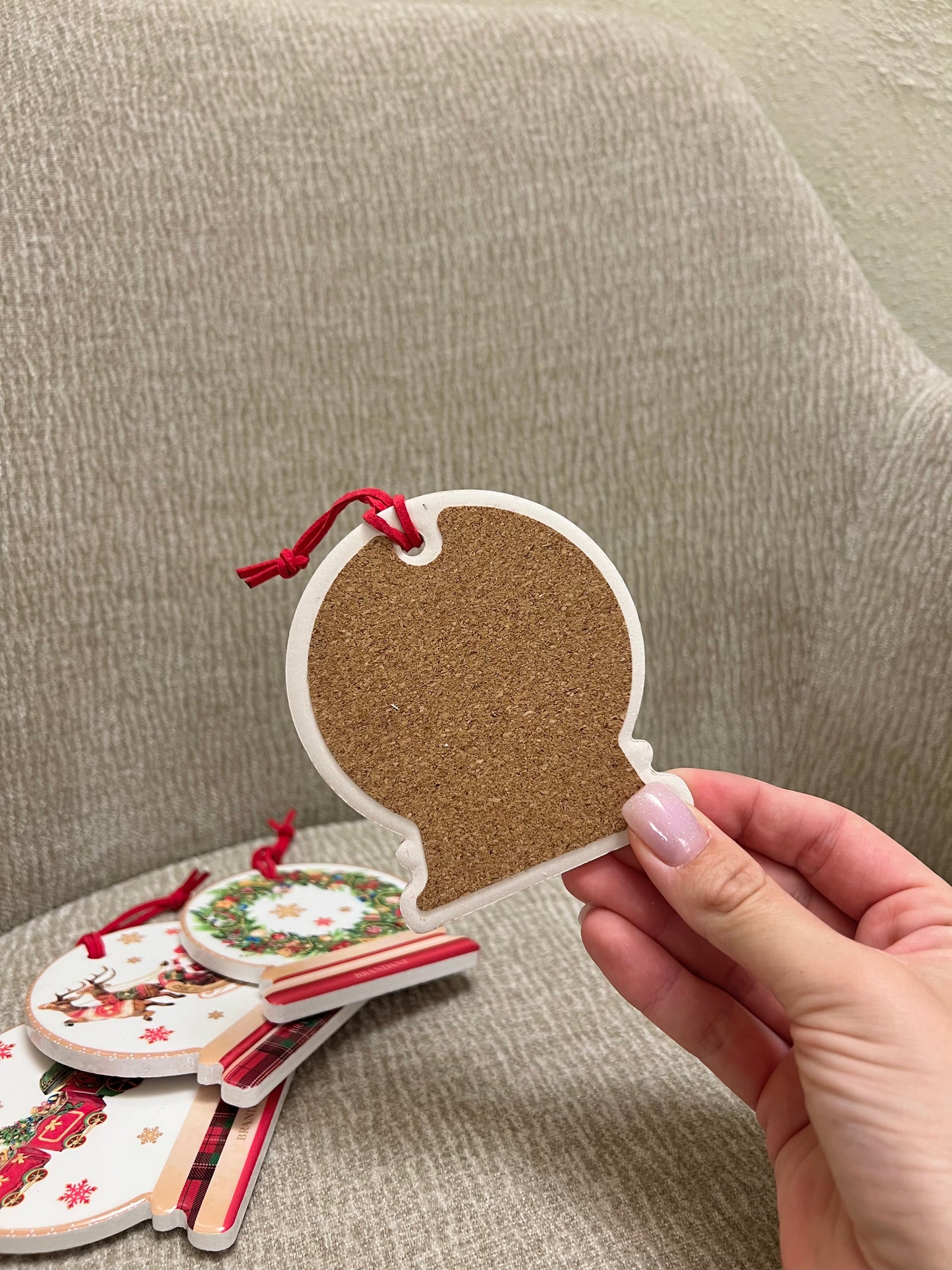 Sottotazza/Decorazione Christmas Corona