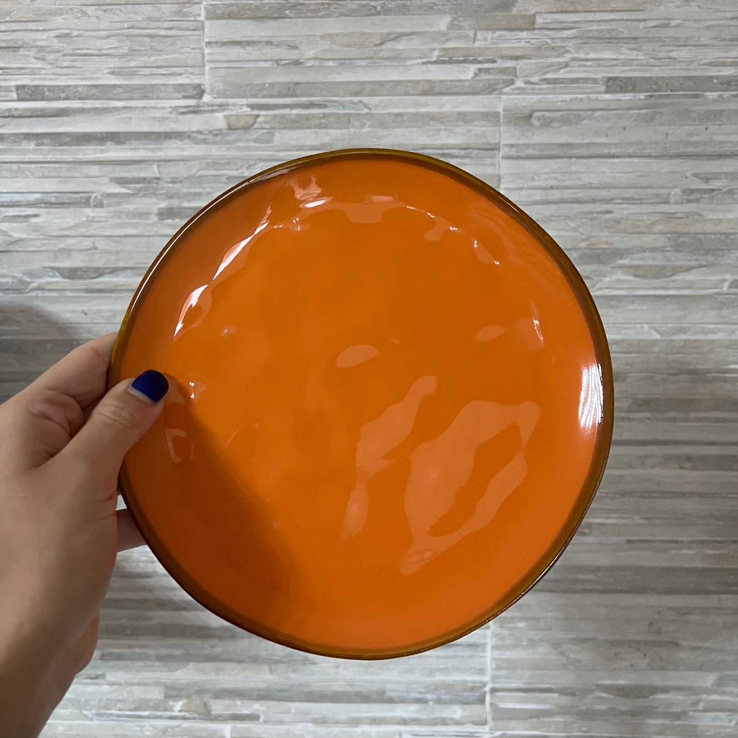 Piatto frutta Arancione