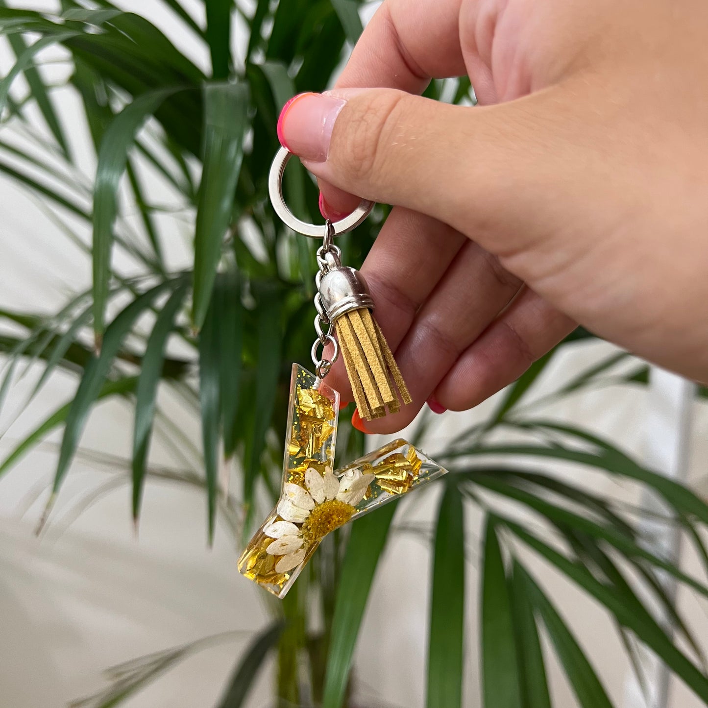 Portachiavi "Y" Bianco