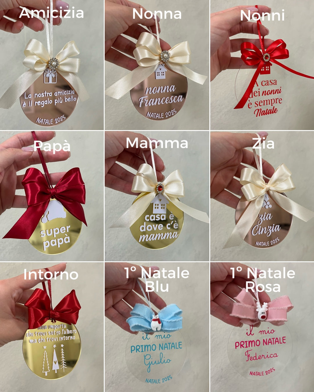 Gift Box Set Tazze Pan di Zenzero con pallina personalizzata