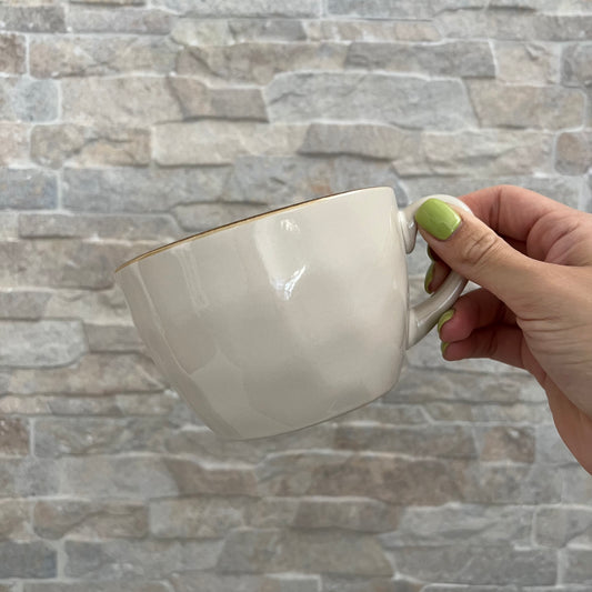 Tazza colazione Avorio