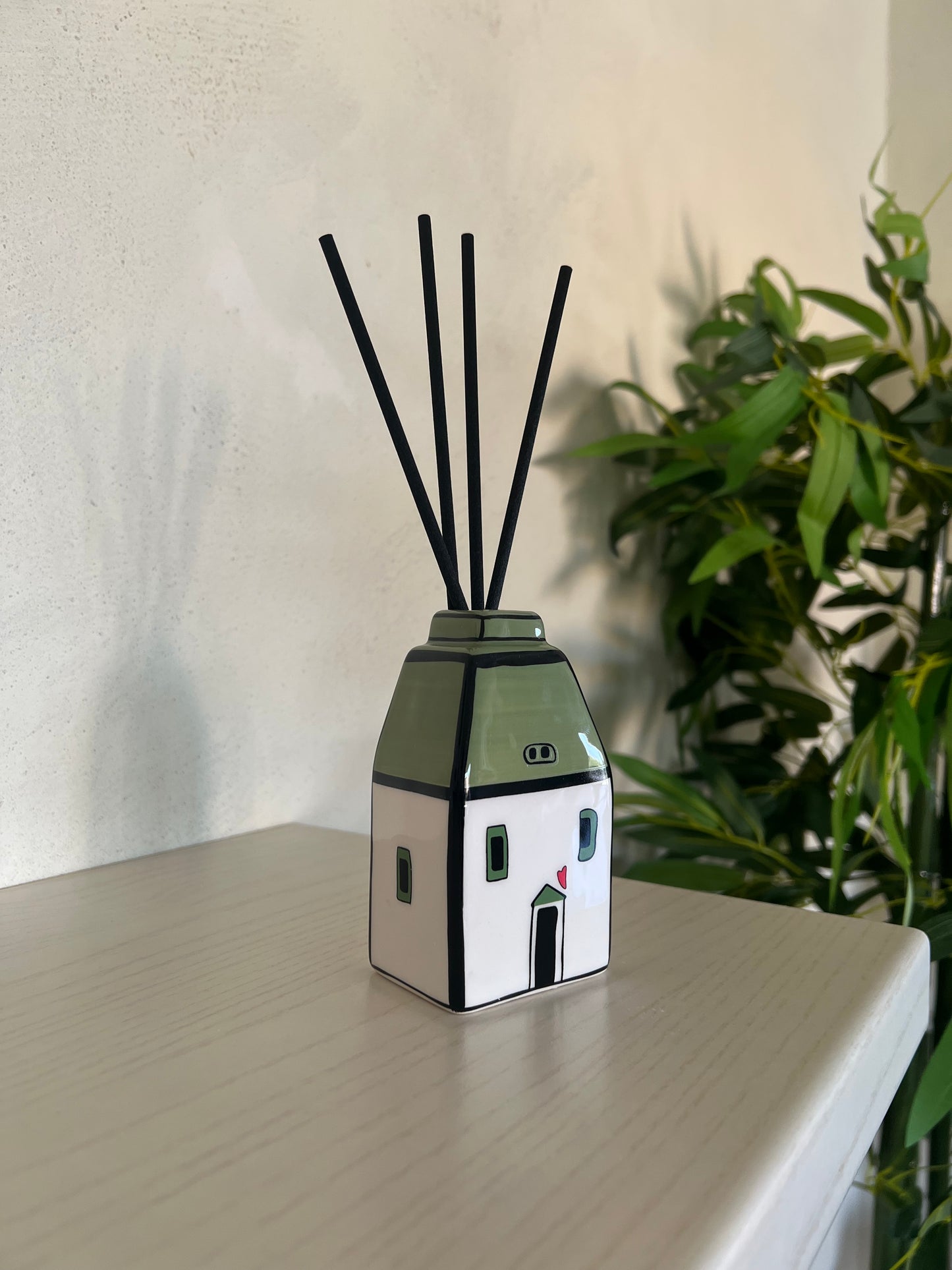 Profumatore Le Casette Verde 6X11