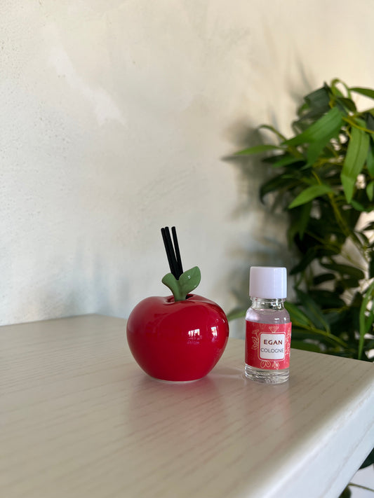 Profumatore Giardino Dei Profumi Mela Rosso 6x6