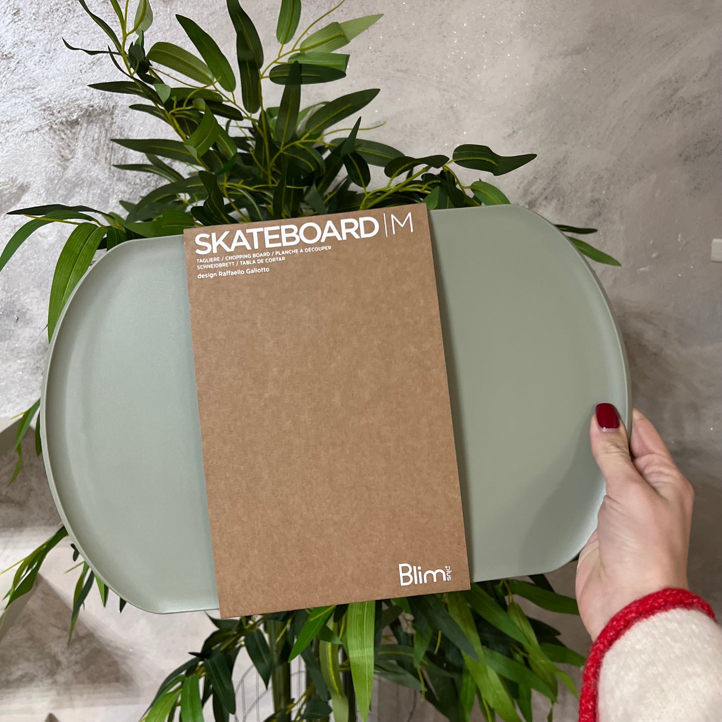 Tagliere “Skateboard” - Forest Medium