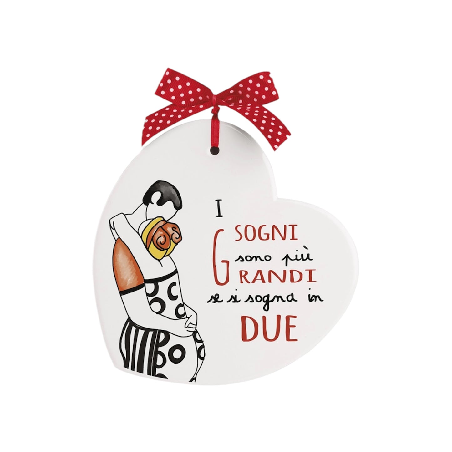 Formella “Sogni” cuore