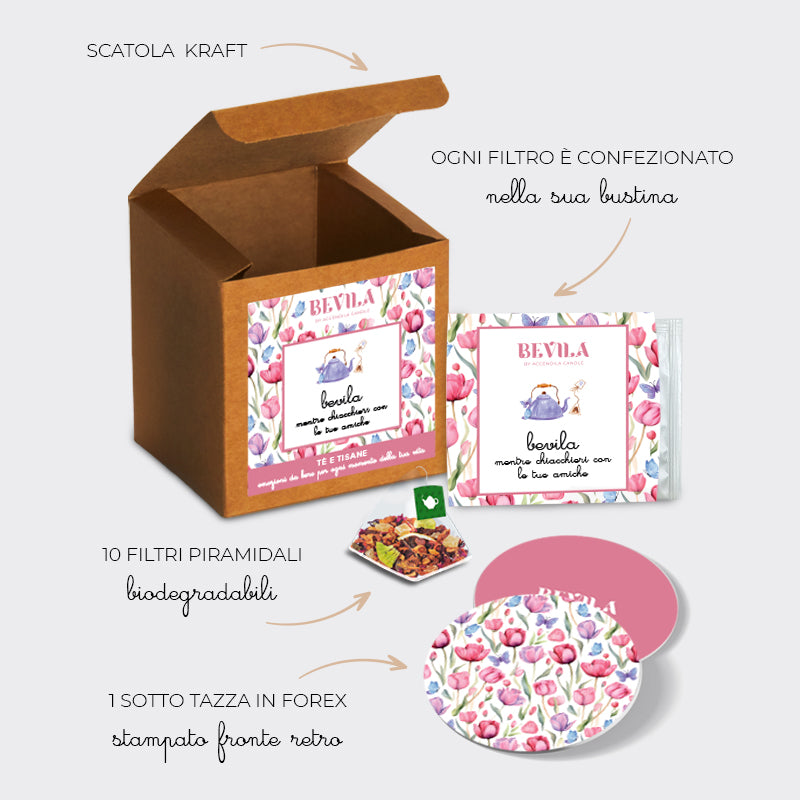 Bevila “Amiche” - Infuso ai frutti rossi