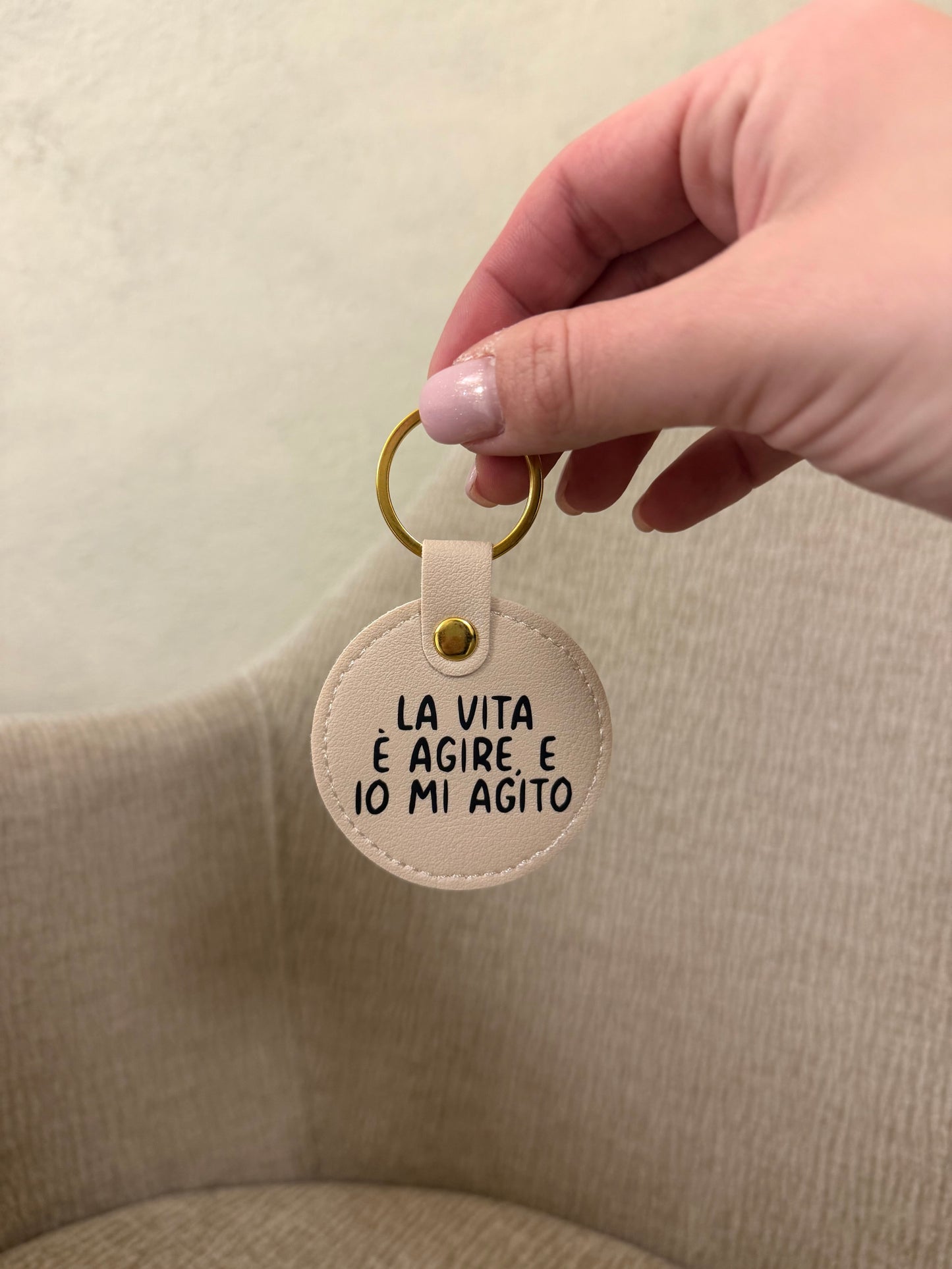 Portachiavi “La vita è Agire”