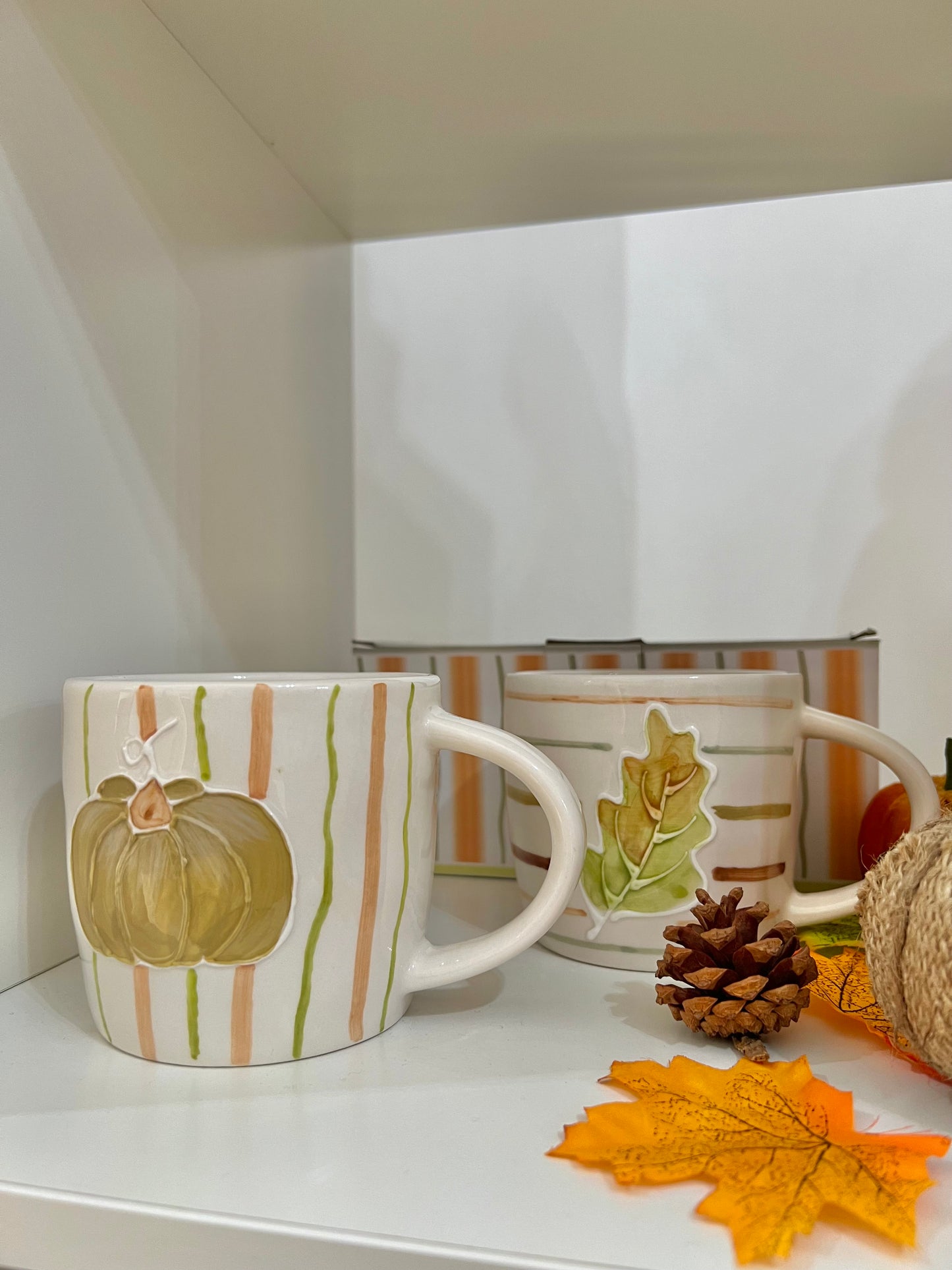 Set 2 Mug “Le Zucche” - Zucca e Quercia