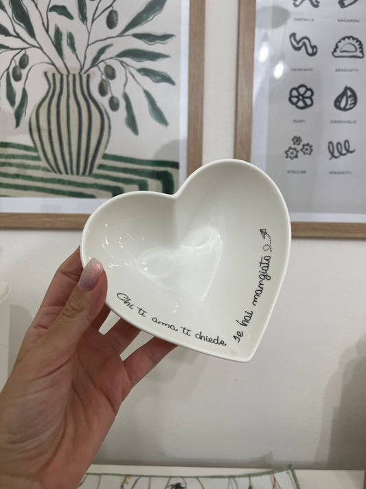 Coppetta cuore Chi ti ama “Gli Onesti”