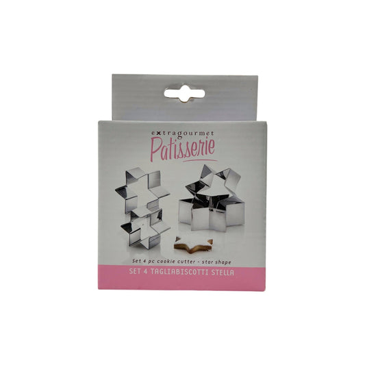 Set 4 tagliabiscotti stella