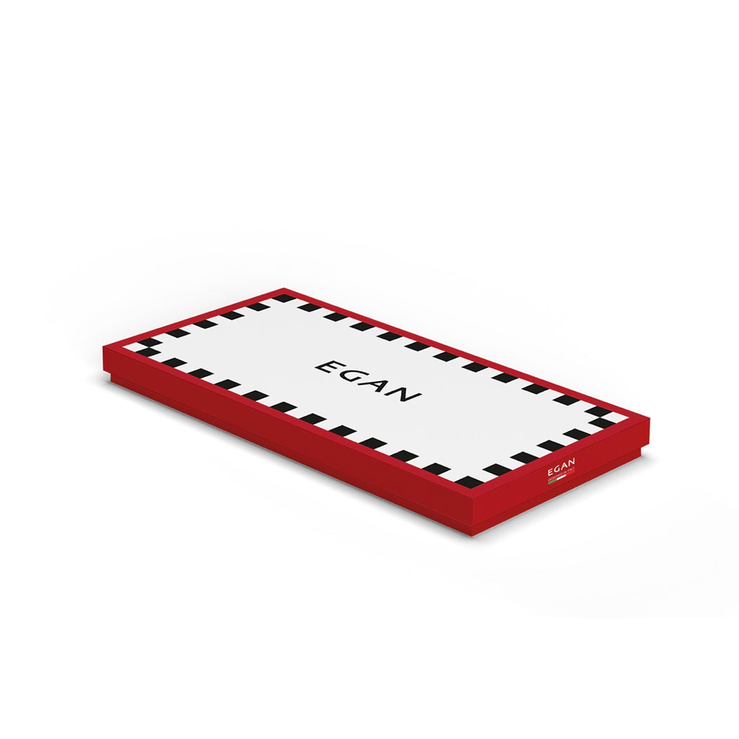 Vassoio Paese Mio Rosso 19×9