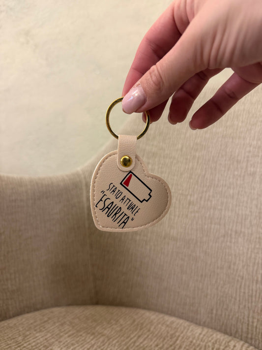 Portachiavi “Esaurita”