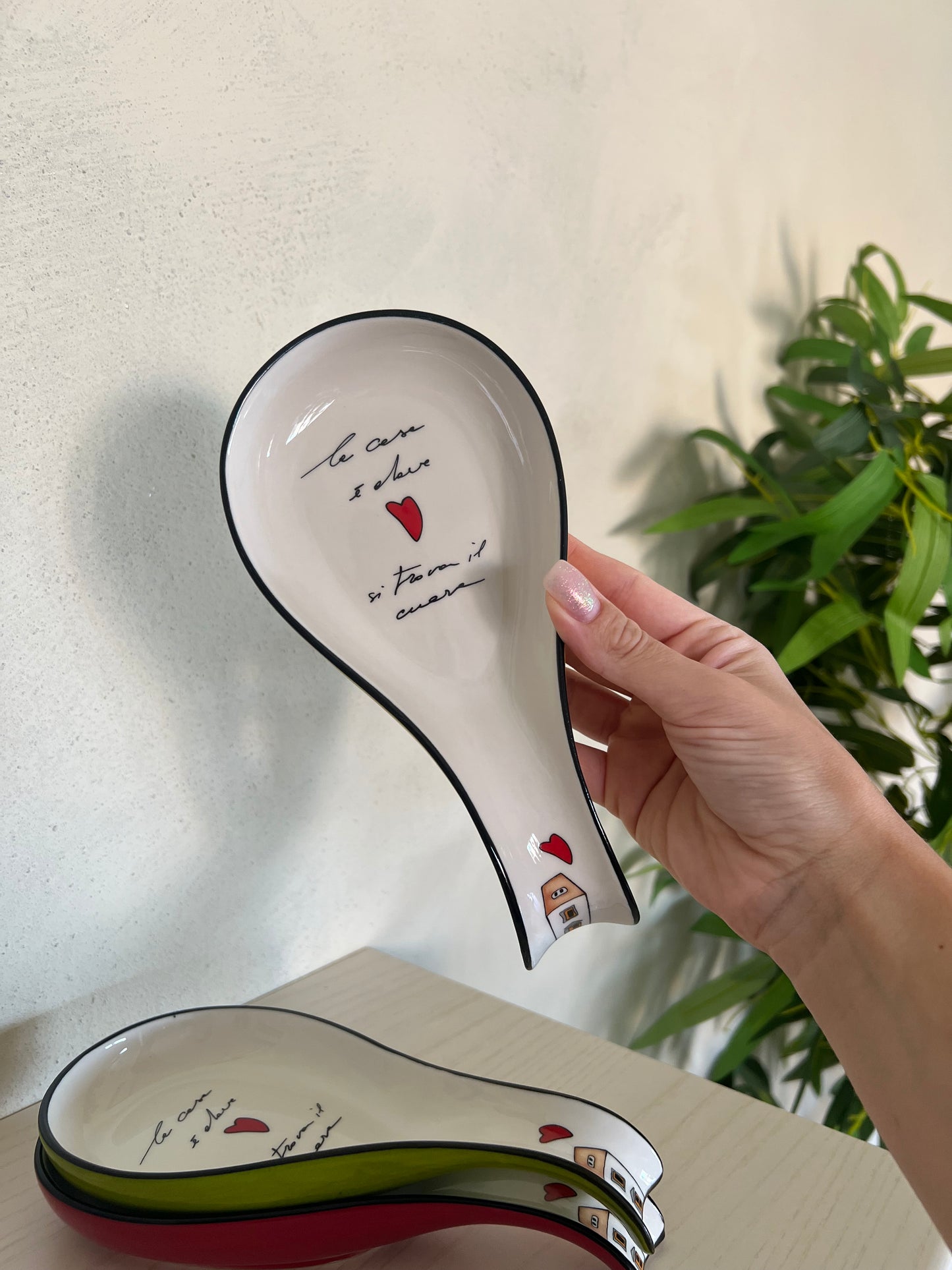 Poggiamestolo Le Casette giallo