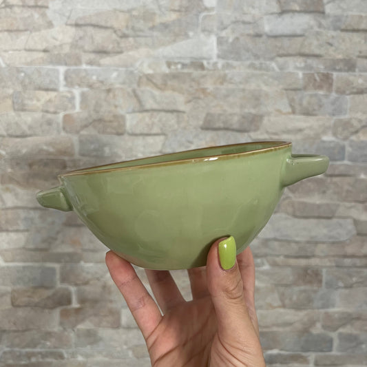Ciotola zuppa con manici Tè Verde
