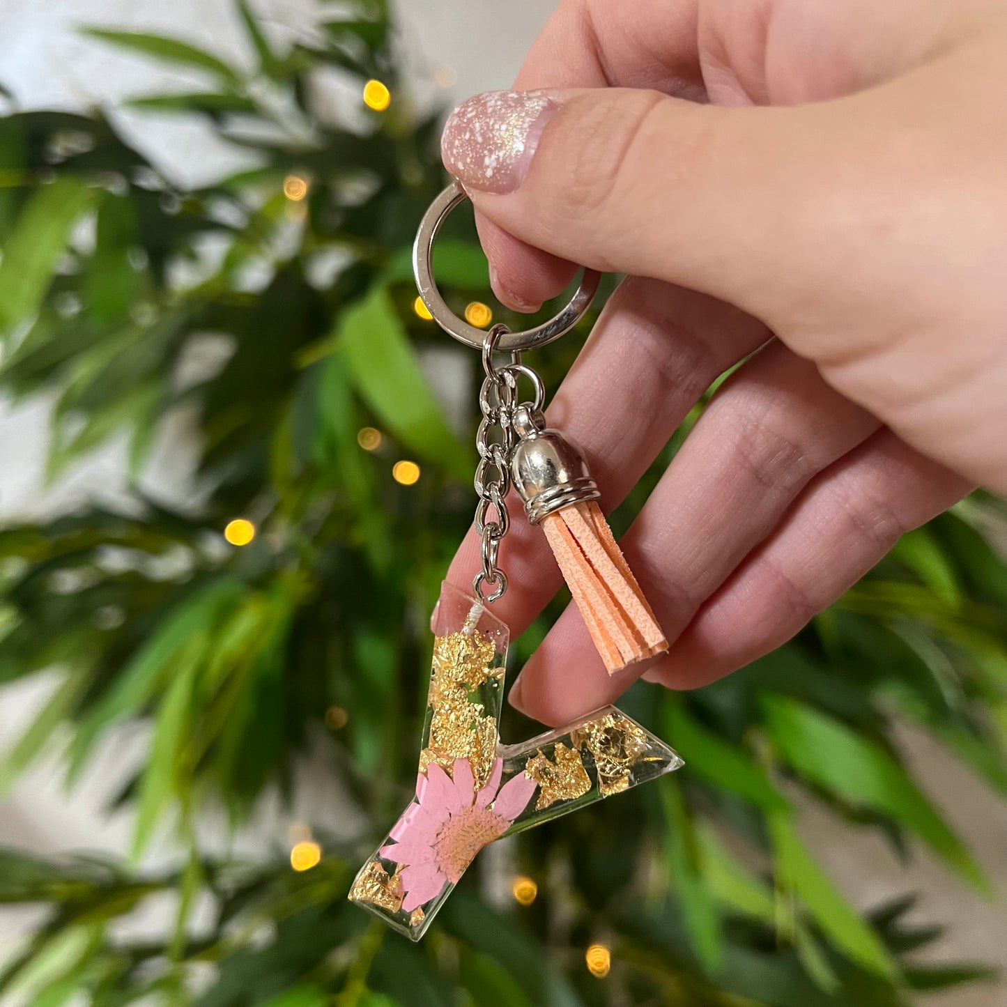 Portachiavi "Y" Rosa