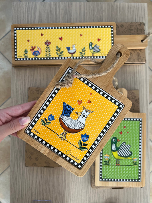 Tagliere Cocoricò Arancio 24x15