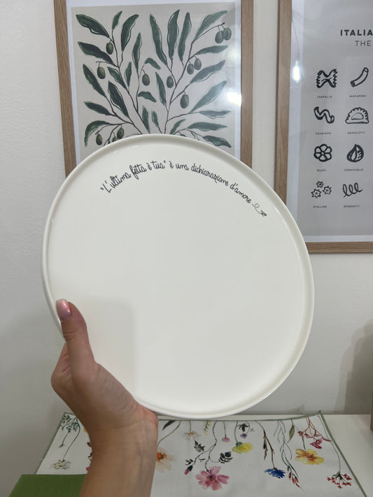 Piatto pizza “Gli Onesti”