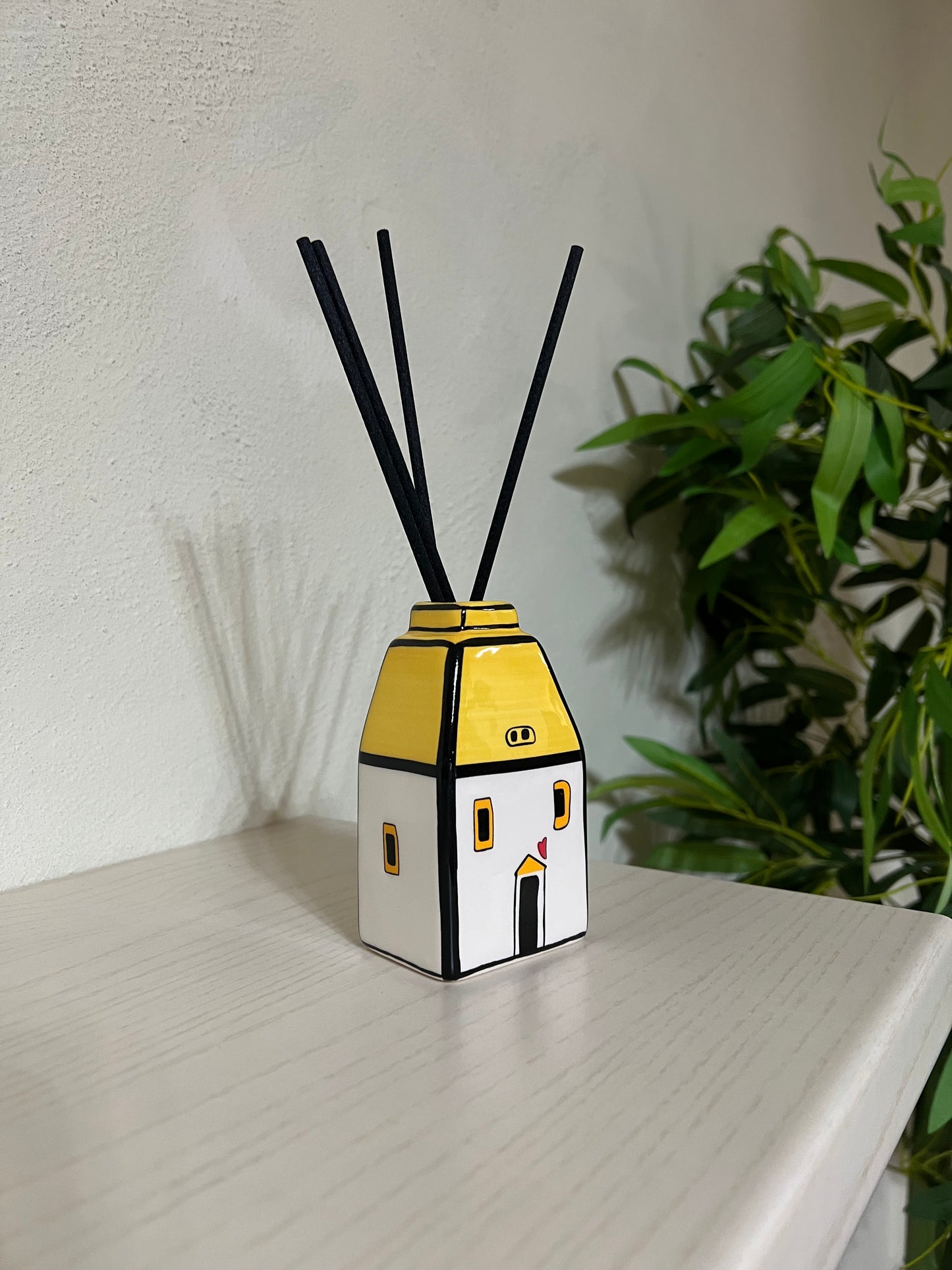 Profumatore Le Casette Giallo 6X11