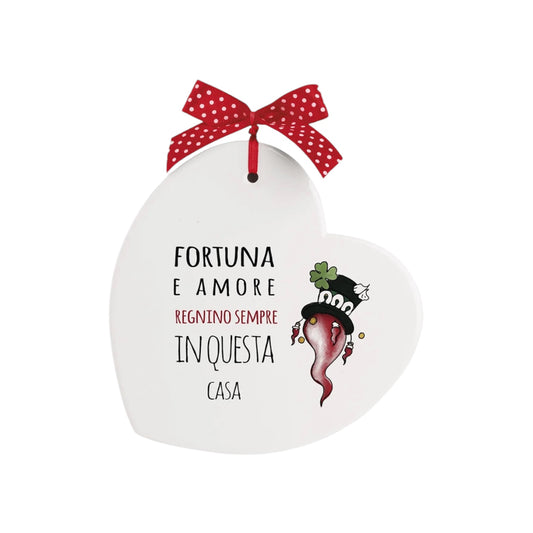 Formella “Fortuna” cuore