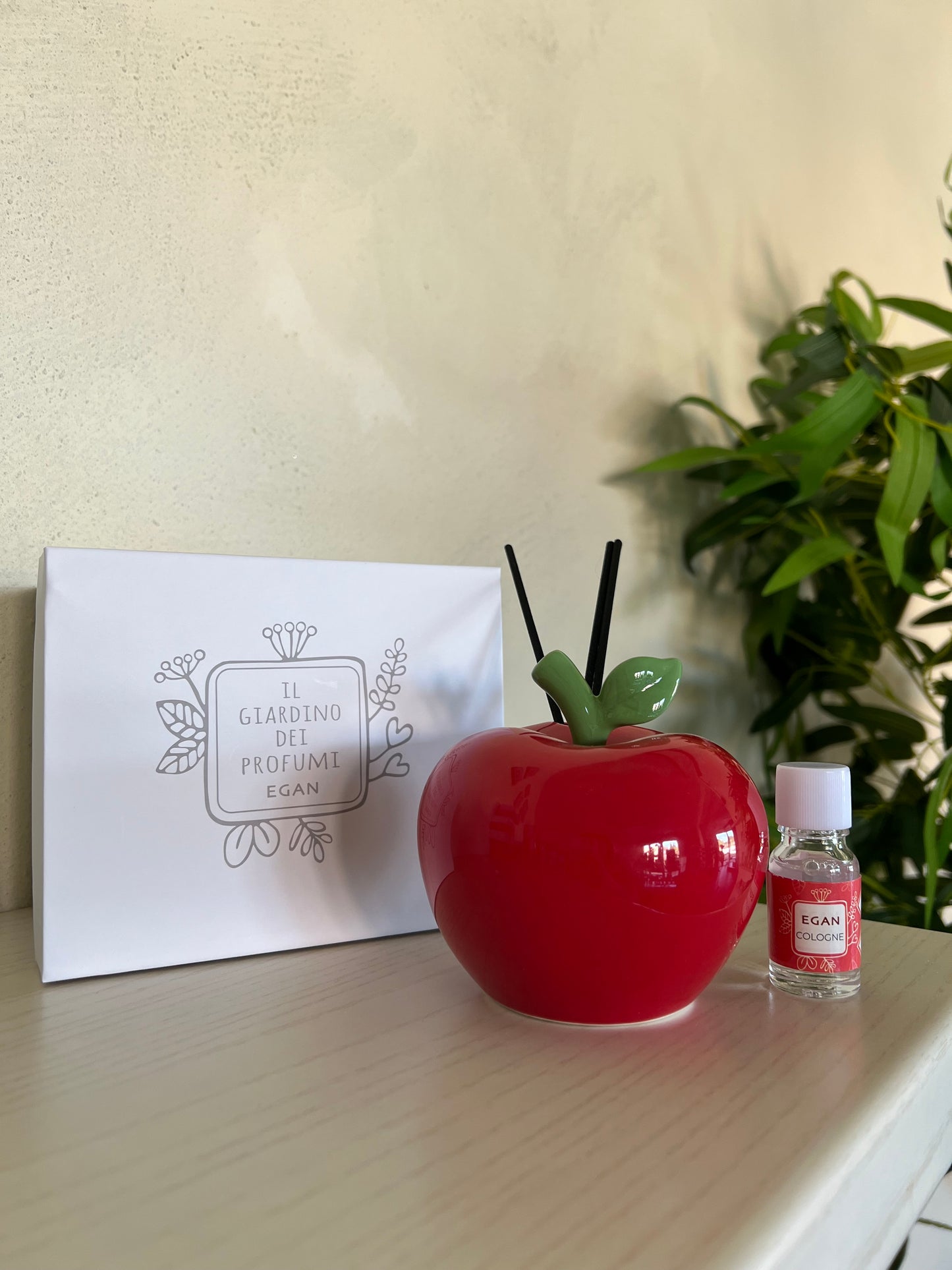 Profumatore Giardino Dei Profumi Mela Rosso 10×10