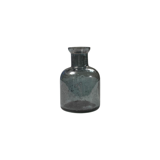 Vasetto decorativo in vetro Fumè