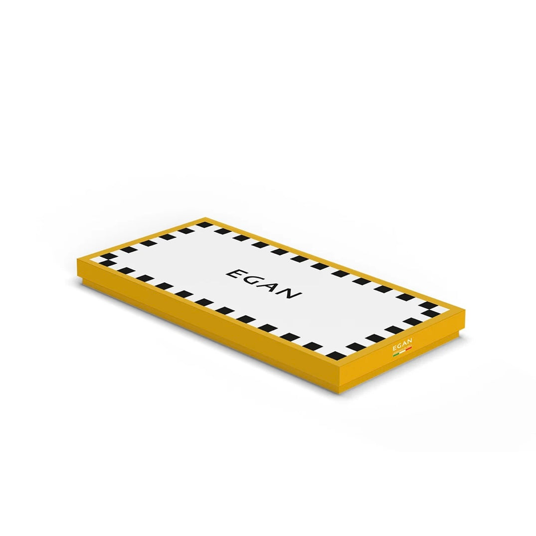 Vassoio Paese Mio Giallo 19×9