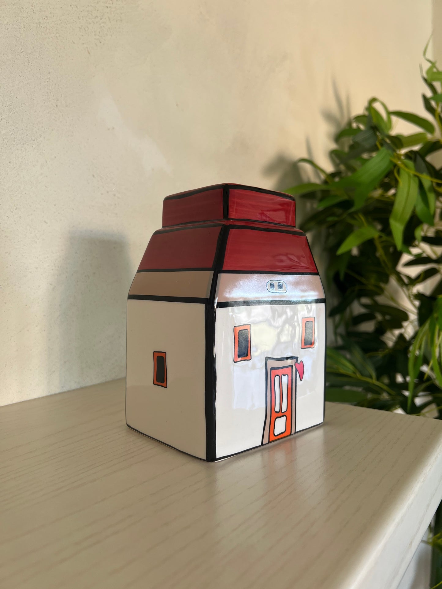 Contenitore Le Casette Rosso 11X17