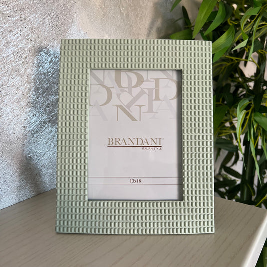 Portafoto Lingotto Verde Acqua INT. 13x18