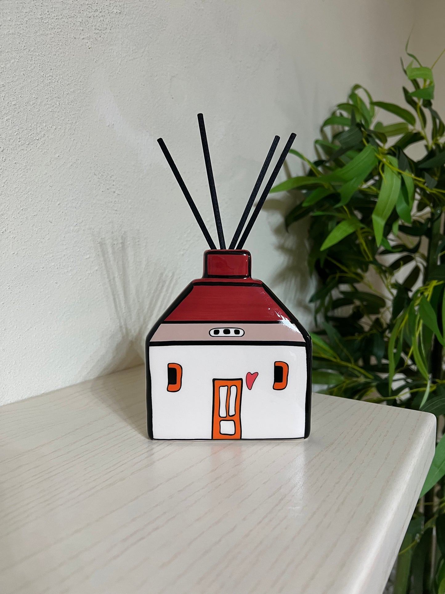 Profumatore Le Casette Rosso 11X13