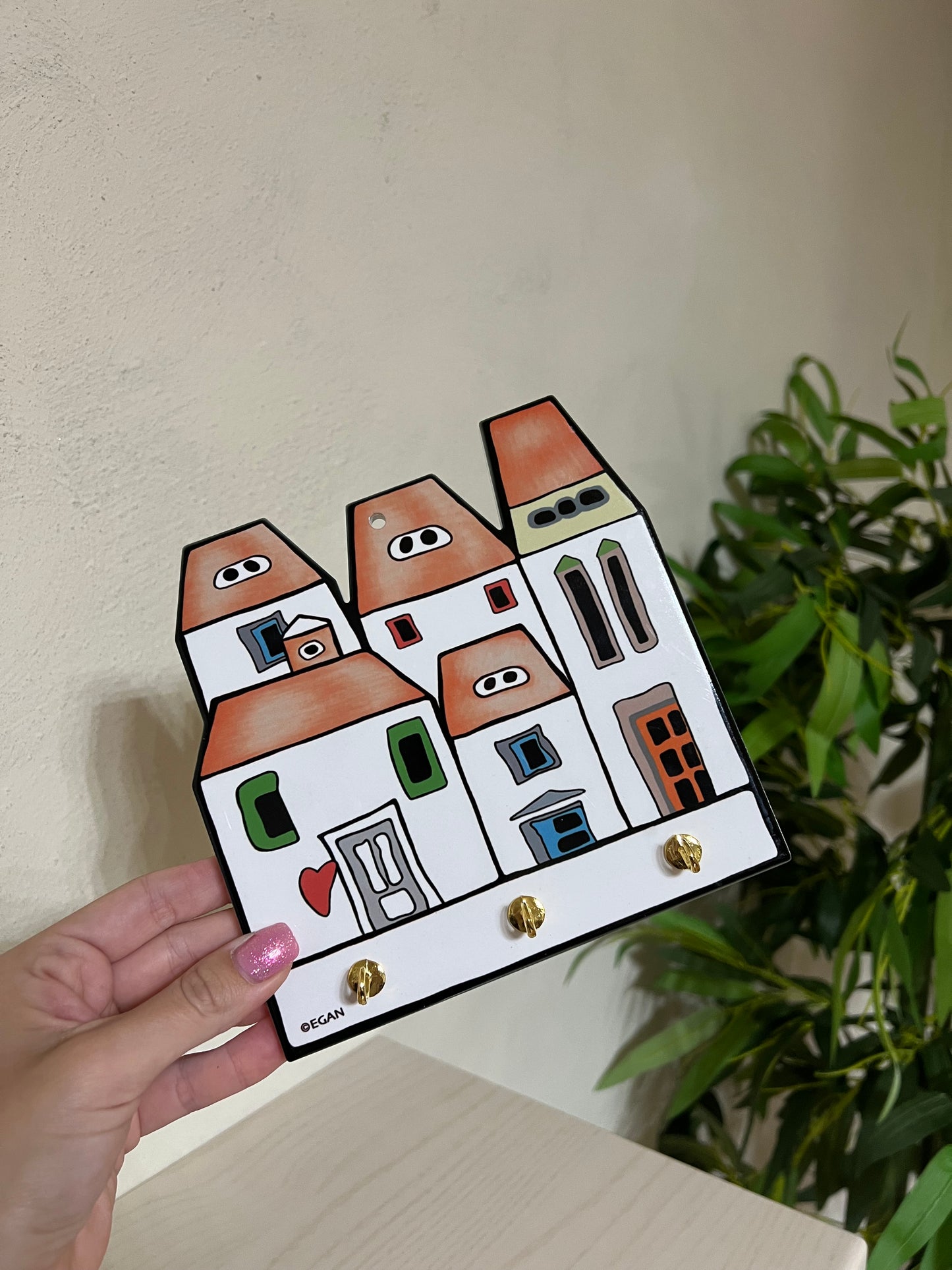 Appendino Sagomato Le Casette 16X16