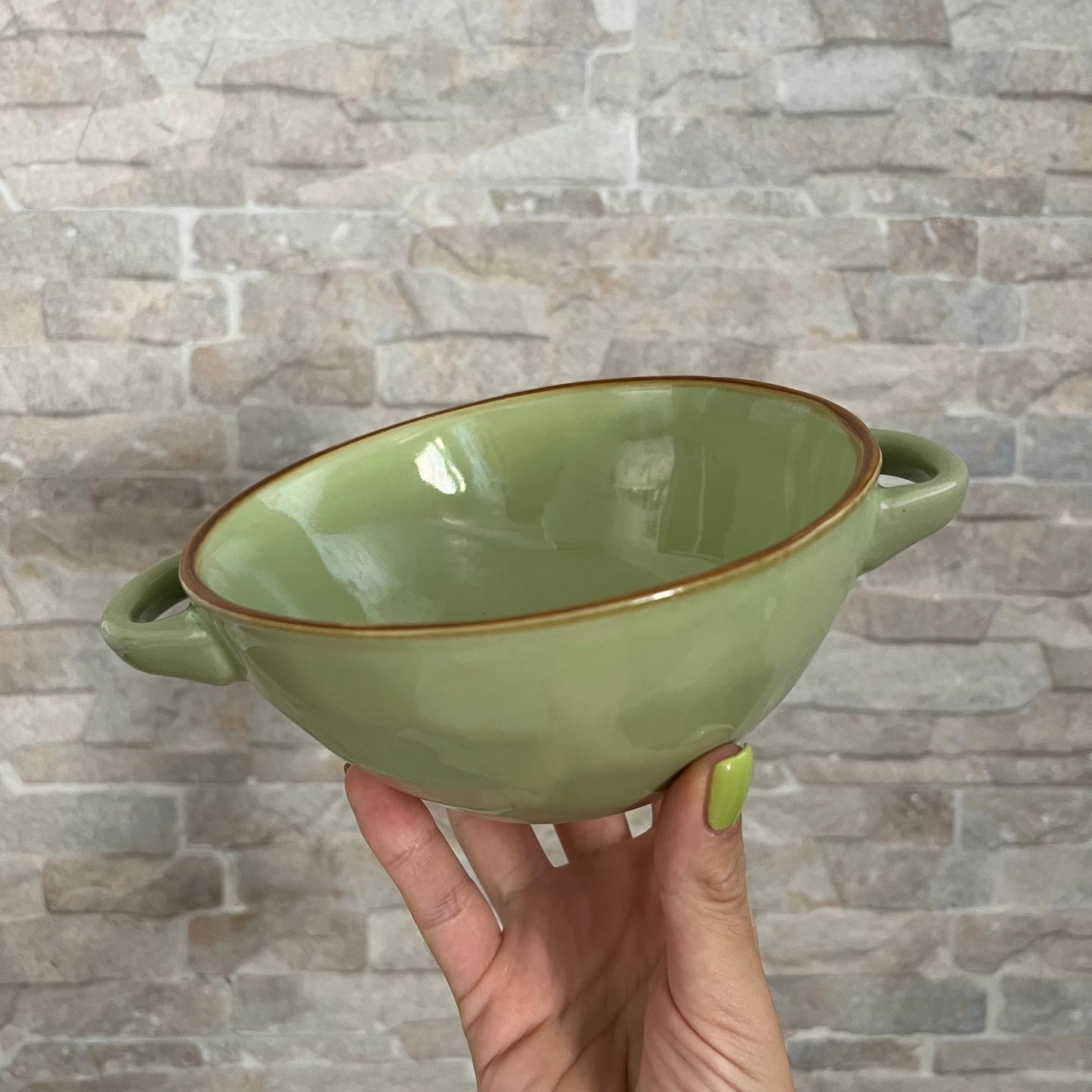 Ciotola zuppa con manici Tè Verde