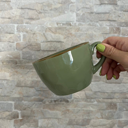 Tazza colazione Verde Olivia