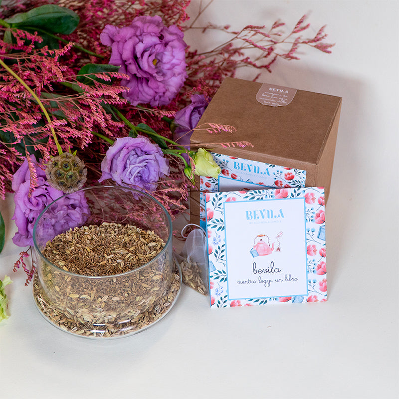 Bevila “Libro” - Tisana digestiva al finocchio