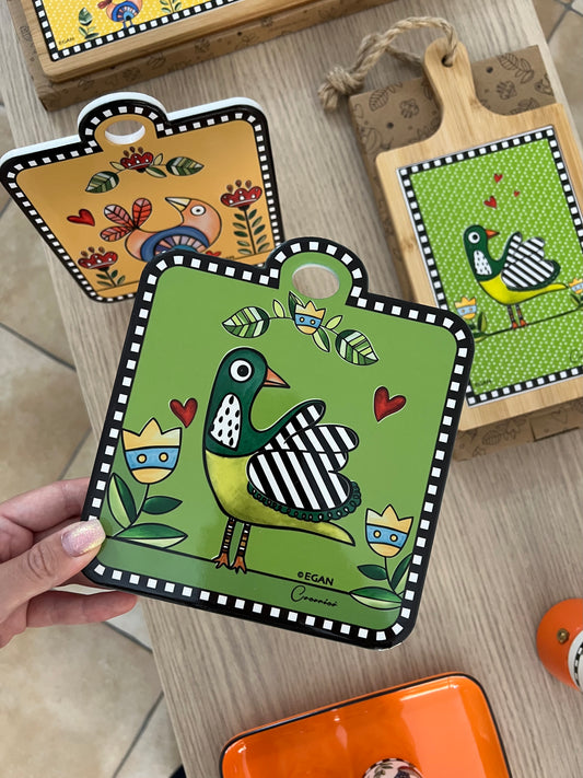 Sottopentola Cocoricò Verde 16X18